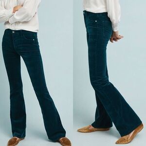 Anthropologie / Pilcro and the Letterpress Teal Boot
Cut High Rise Pants